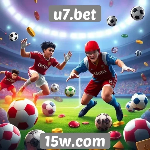 Variedade de jogos disponíveis no u7.bet